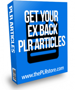 get your ex back plr articles