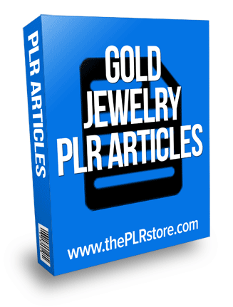 gold jewelry plr articles