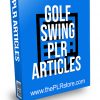 Golf Swing PLR Articles