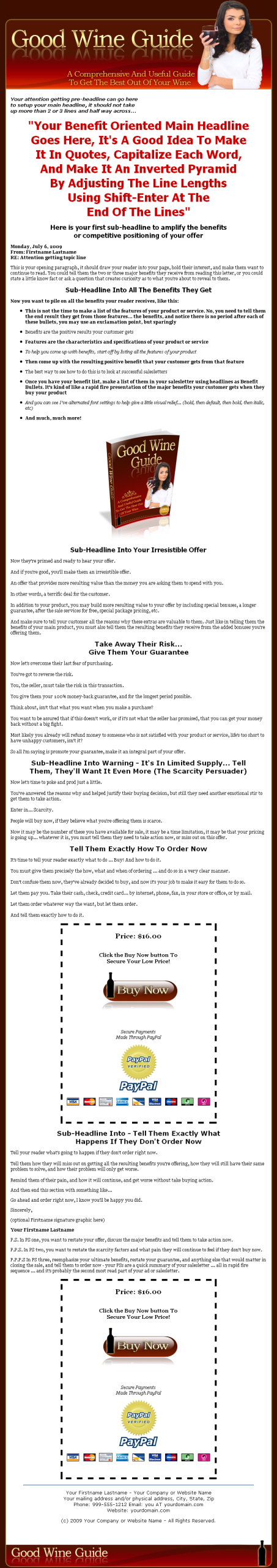 Good Wine Guide MRR eBook - Image 2