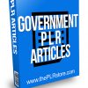Government PLR Articles