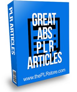 Great Abs PLR Articles