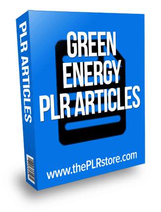 green energy plr articles