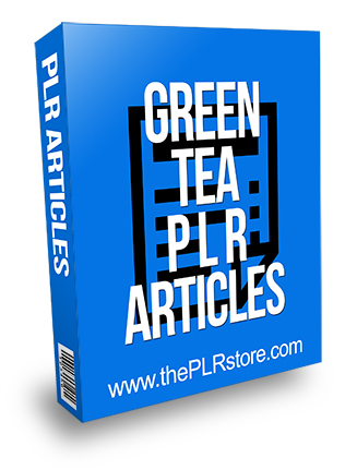 Green Tea PLR Articles