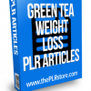 Green Tea Weight Loss PLR Articles