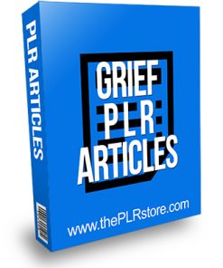 Grief PLR Articles