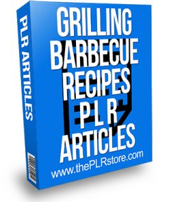 Grilling Barbecue Recipes PLR Articles