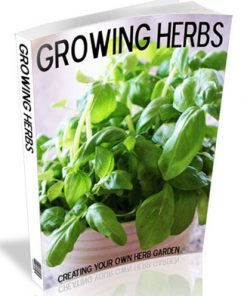 growing herbs plr ebook