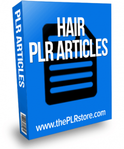 hair plr articles