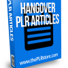 hangover plr articles