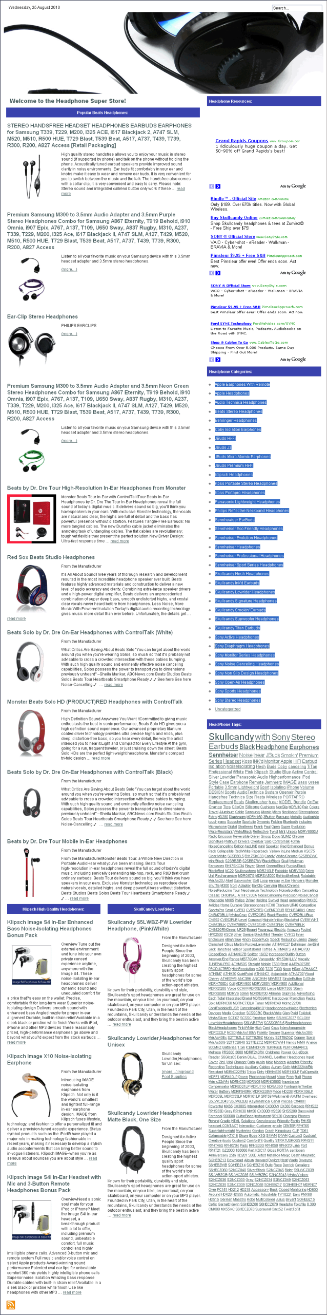 Headphones PLR Amazon Store with Adsense - 390 Products - Image 3