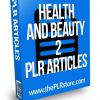 health and beauty plr articles
