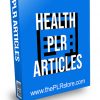 Health PLR Articles