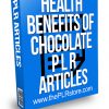 Health Benefits of Chocolate PLR Articles