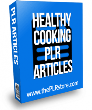 Healthy Cooking PLR Articles