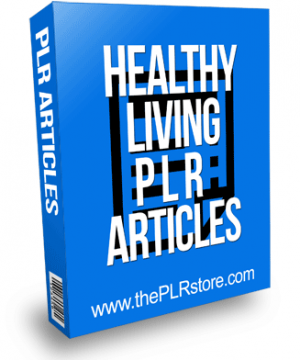 healthy living plr articles