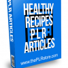 Healthy Recipes PLR Articles
