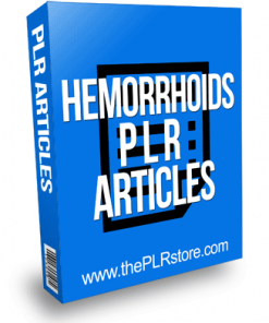 Hemorrhoids PLR Articles