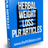 Herbal Weight Loss PLR Articles