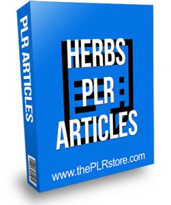 Herbs PLR Articles