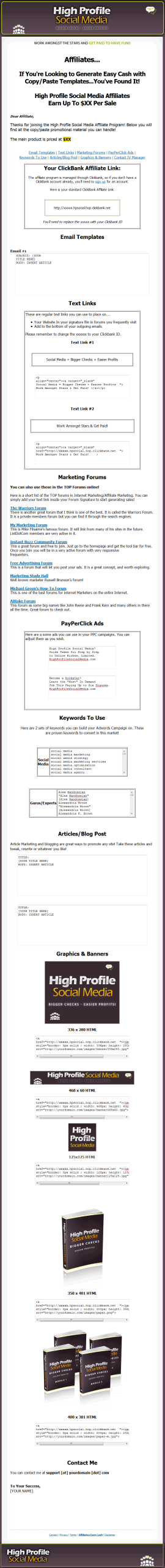 High Profile Social Media Marketing PLR Ebook Package - Image 6