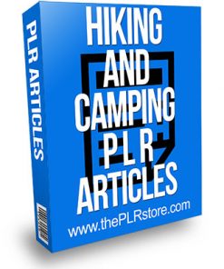 Hiking and Camping PLR Articles
