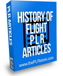 History of Flight PLR Articles