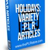 Holidays Variety PLR Articles