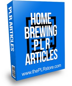 Home Brewing PLR Articles