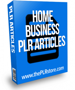 home business plr articles