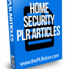 home security plr articles