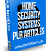 home security systems plr articles