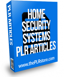 home security systems plr articles