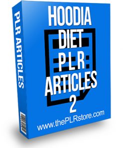 Hoodia Diet PLR Articles 2