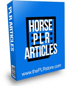 Horse PLR Articles