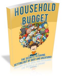 Household Budgeting PLR Ebook