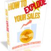 How to Explode Your Sales PLR Ebook