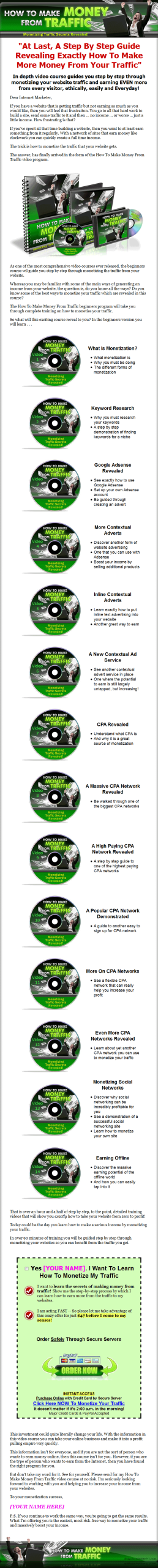 How To Make Money From Traffic Videos with Master Resale Rights - Image 2