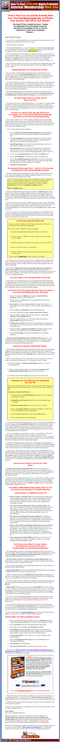 How to Start a Membership Site PLR Ebook - Image 2