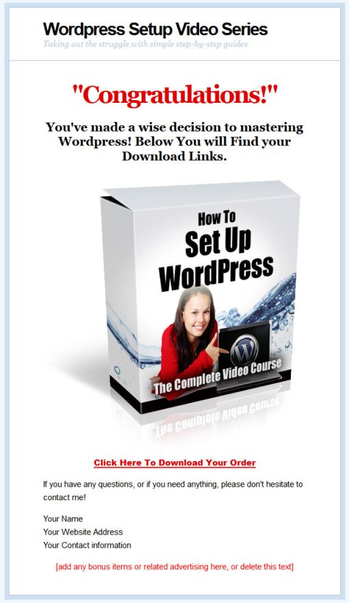 How To Set Up Wordpress PLR Video Series | The PLR Store