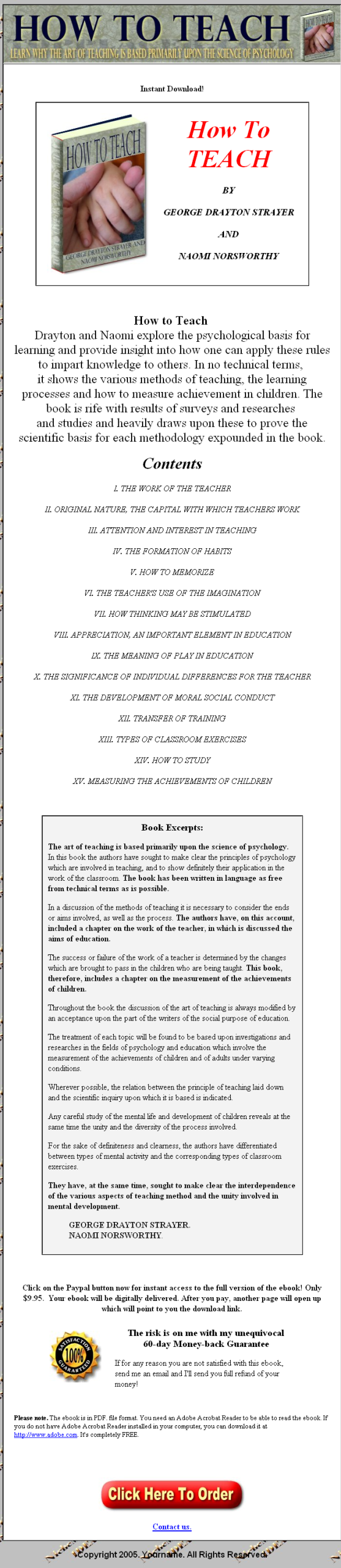 How to Teach PLR eBook - Image 2