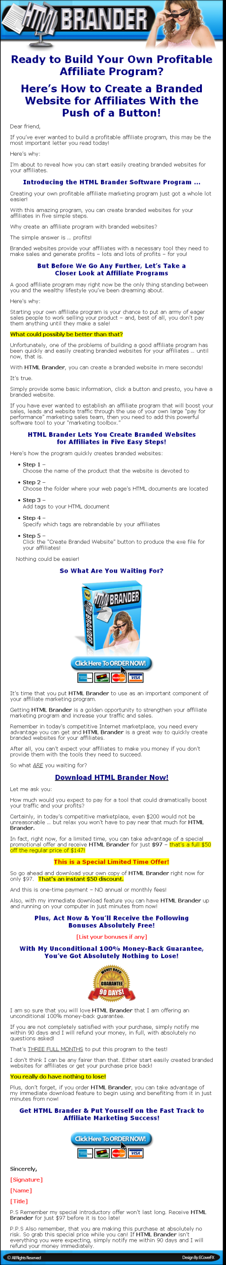 HTML Brander PLR Software - Image 2