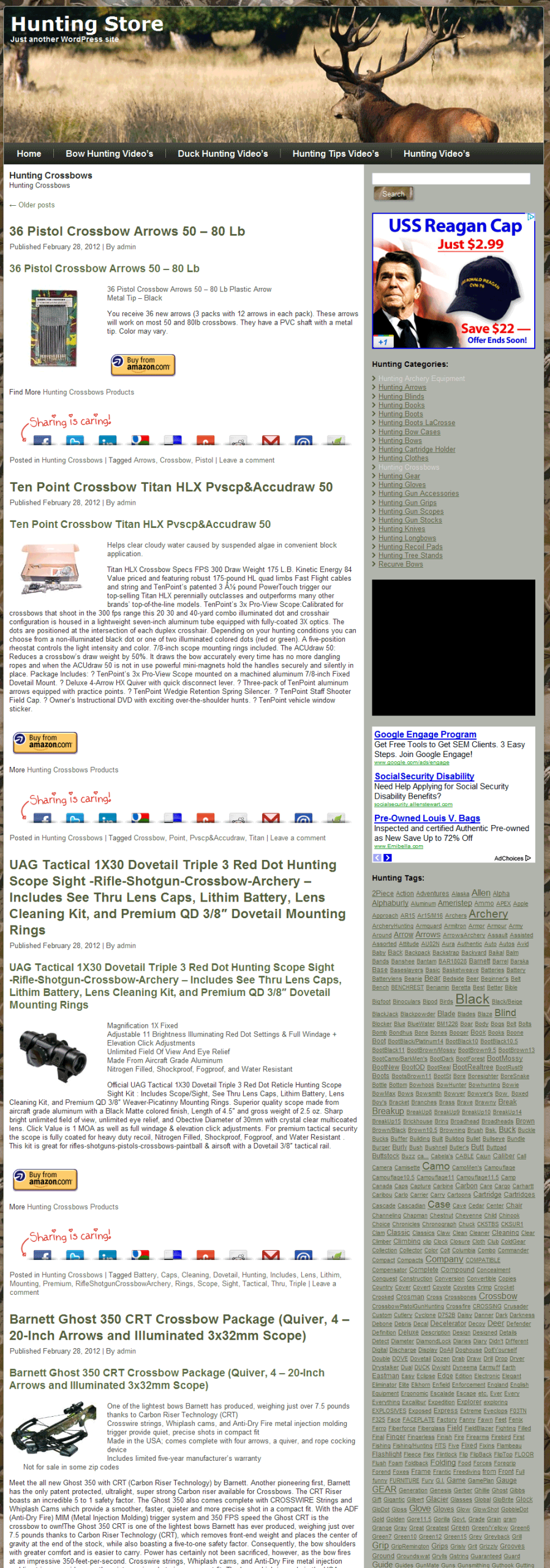 Hunting PLR Amazon Store Pre-Loaded Website - Image 3
