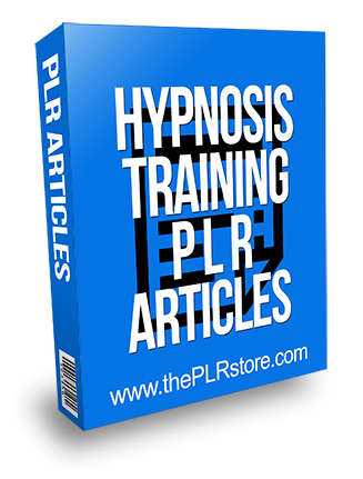 Hypnosis Training PLR Articles