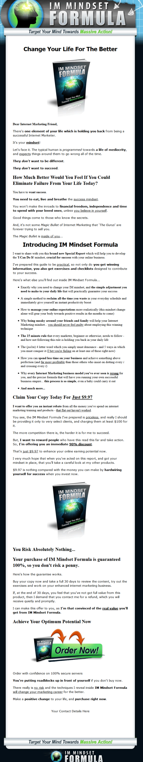 IM Mindset Formula MRR Ebook - Image 2
