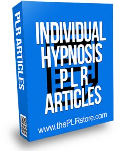 Individual Hypnosis PLR Articles