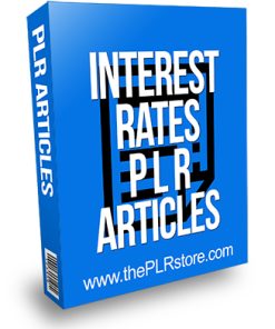 Interest Rates PLR Articles