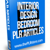 interior design bedroom plr articles