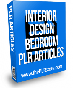 interior design bedroom plr articles