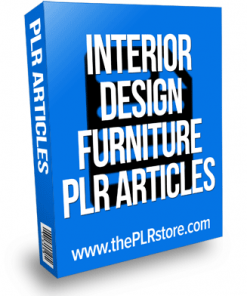 interior design furniture plr articles